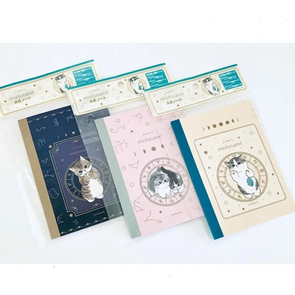 1 Mofusand Zodiac Cat A6 Notebook