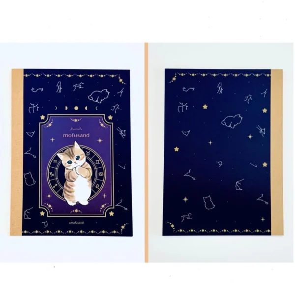 2 Mofusand Zodiac Cat A6 Notebook