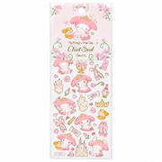 8 Sanrio x Miki Takei Gold Foil Sticker Sheet - My Melody
