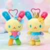 Usahana Carabiner Heart Mascot Plush